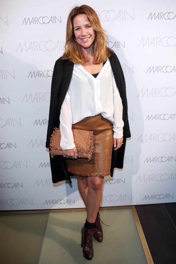 Alexandra Neldel attends MBFW-Marc Cain Fashion Show