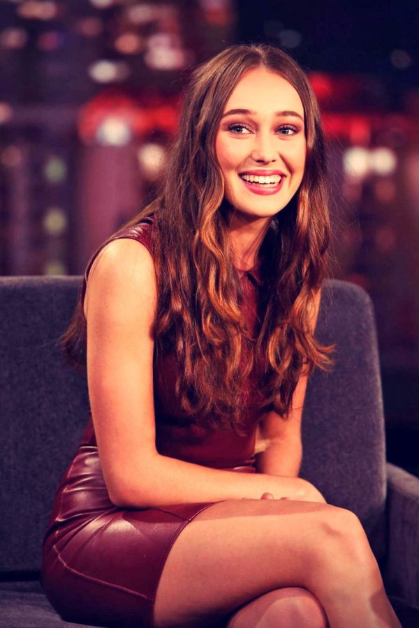 Alycia Debnam Carey at Jimmy Kimmel Live