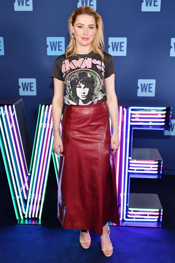 Amber Heard at WE Day New York