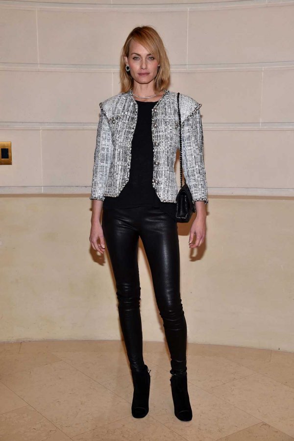 Amber Valletta attends Chanel Collection des Metiers d’Art