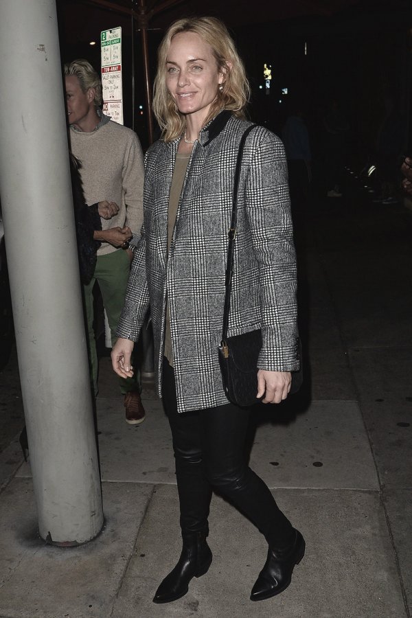 Amber Valletta dinner in West Hollywood