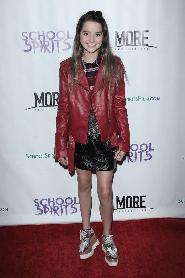 Annie LeBlanc at School Spirits Premiere