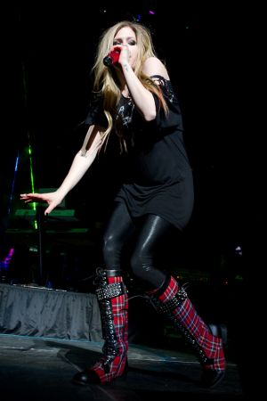 Avril Lavigne at Jingle Ball 2011