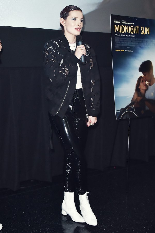 Bella Thorne at her movie premiere