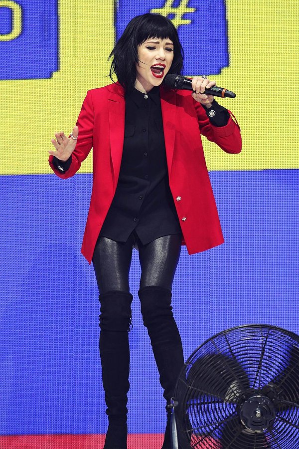 Carly Rae Jepsen attends Jingle Bell Ball 2015