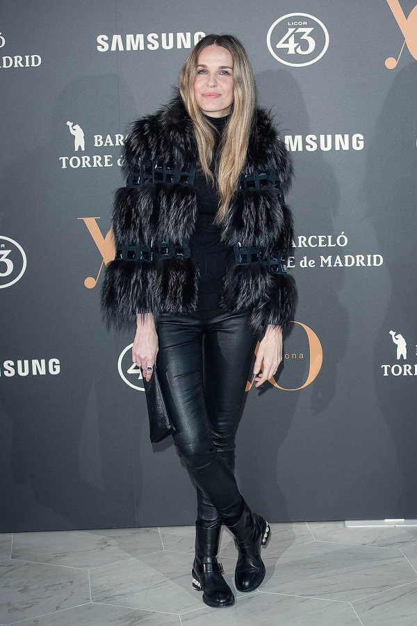 Carola Baleztena attends the Roberto Verino show