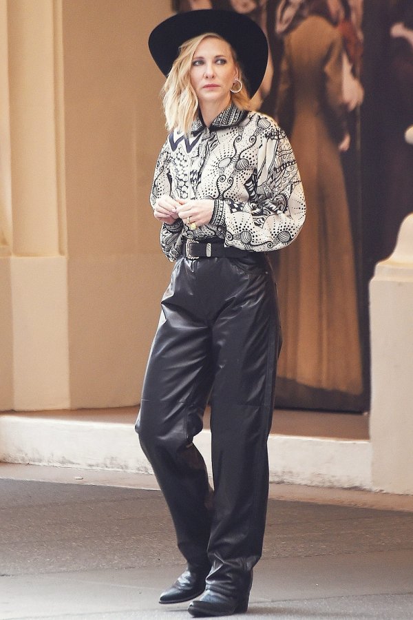 Cate Blanchett on the streets of New York