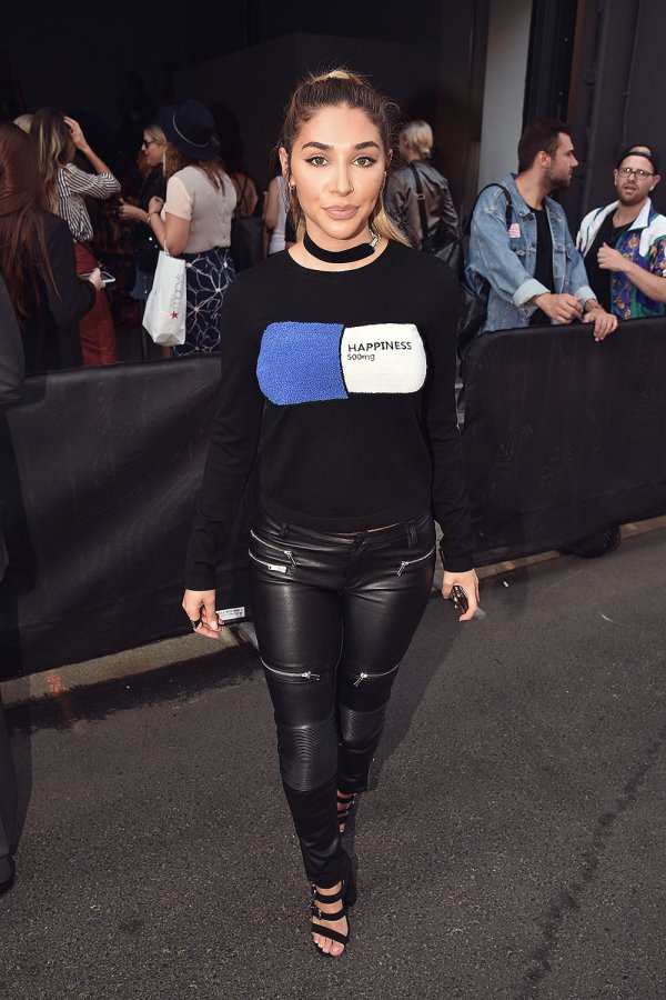 Chantel Jeffries attends the Alice + Olivia by Stacey Bendet Spring/Summer 2017 Presentation