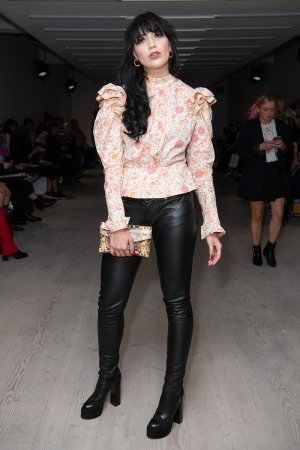 Daisy Lowe leather style trends 