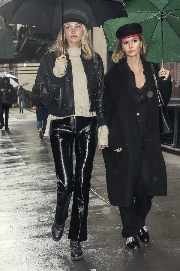 Elsa Hosk out and about in New York