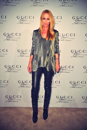 Frida Giannini attends the Guccie Made to Measure launch