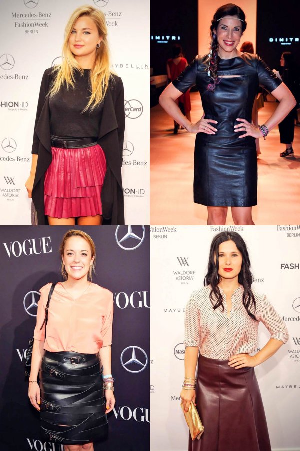 German celebs attend Mercedes-Benz Fashion Week Berlin