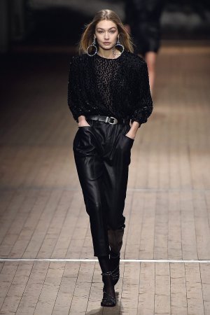Gigi Hadid leather style trends - Leather Celebrities