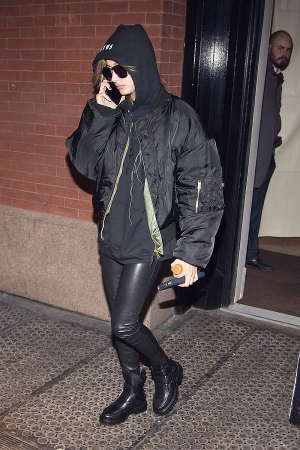 Hailey Baldwin seen in SoHo New York City