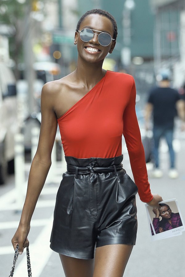 Herieth Paul attends callbacks for the Victoria’s Secret Fashion Show