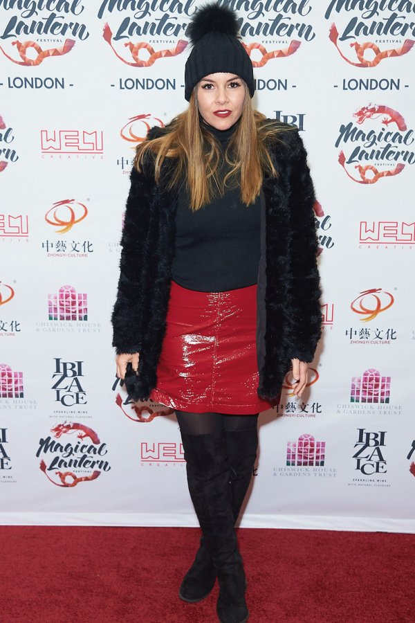 Imogen Thomas attends Magical Lantern Festival