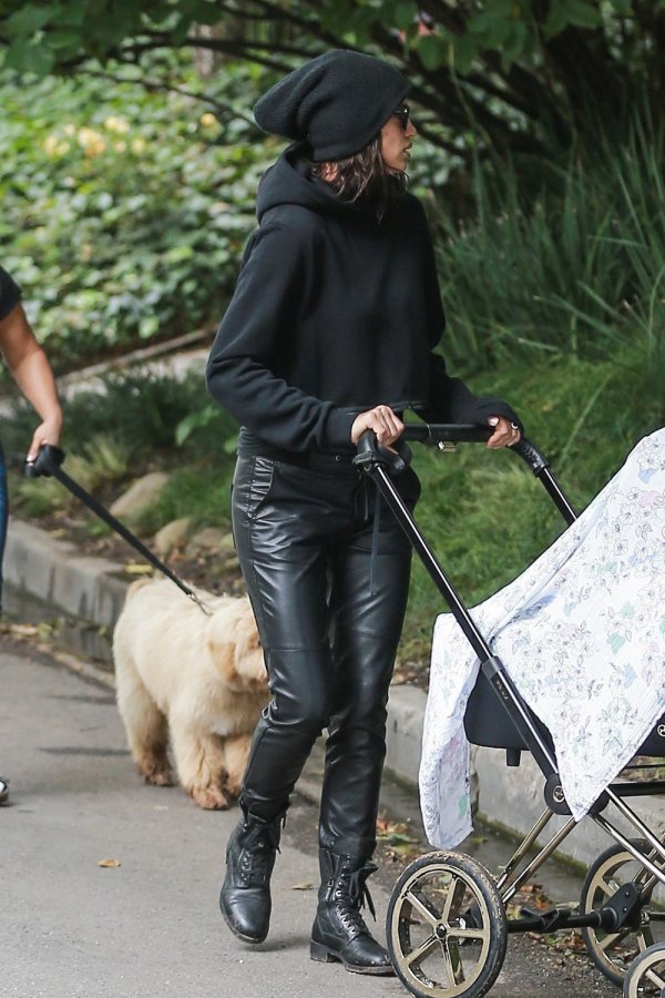 Irina Shayk out for a stroll in Santa Monica