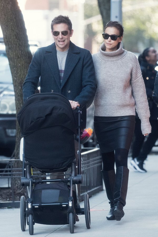 Irina Shayk stroll through West Village