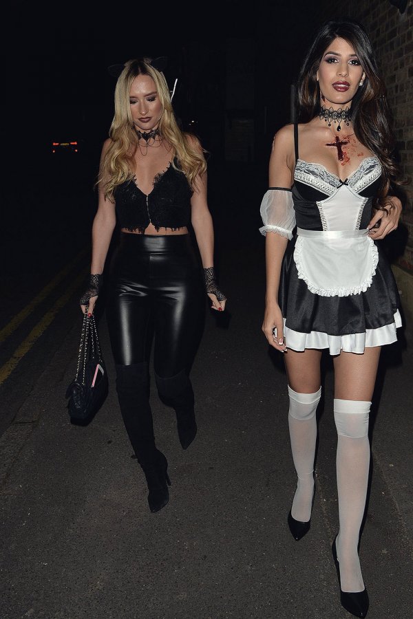 Jasmin Walia’s friend at Sheesh Restaurant Halloween Party