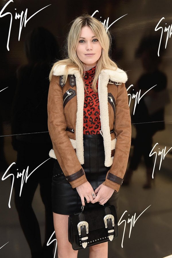 Kara Rose Marshall attends the Giuseppe Zanotti London flagship store launch