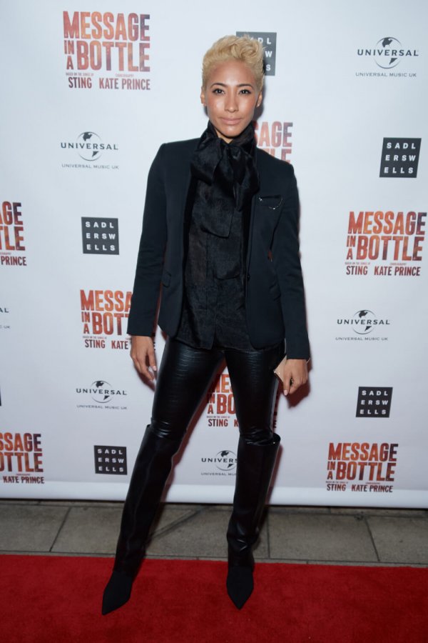 Karen Hauer at Press Night of Message in a Bottle