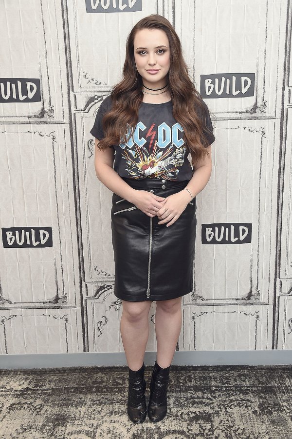 Katherine Langford visits Build Series Studios