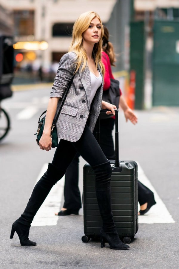 Katherine McNamara out in NYC