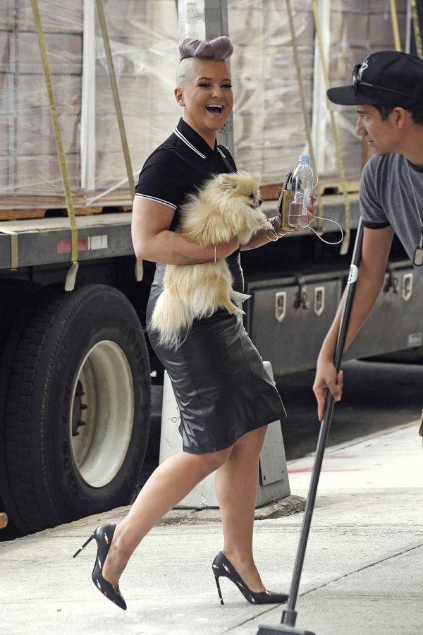 Kelly Osbourne out in New York City