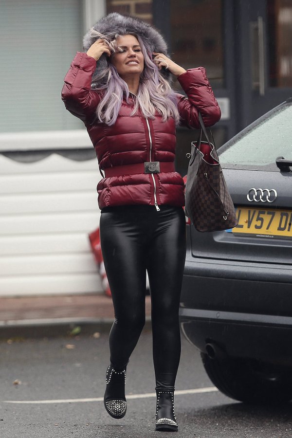 Kerry Katona leaving Vitality Health Centre