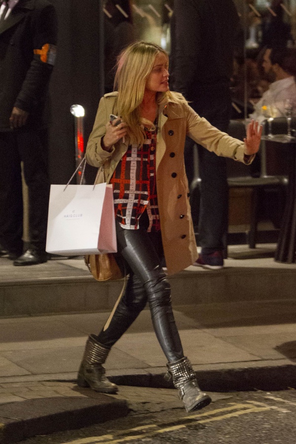 Laura Whitmore night out in London