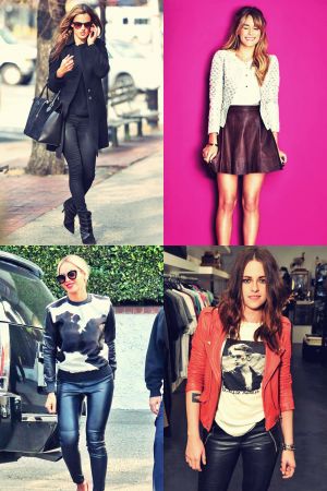 Lauren Conrad Photostream  Fashion, Leather leggings fashion, Style