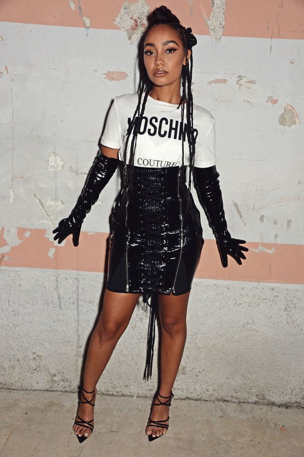 Leigh-Anne Pinnock attends Moschino SS19 Show