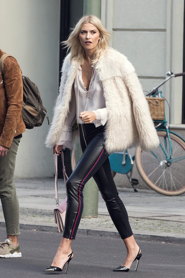 Lena Gercke seen in Berlin