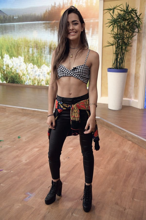 Lucy Vives at Despierta America TV show