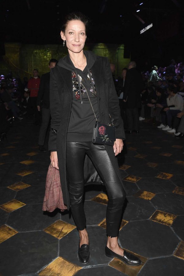 Marpessa Hennink attends the Dolce & Gabbana show