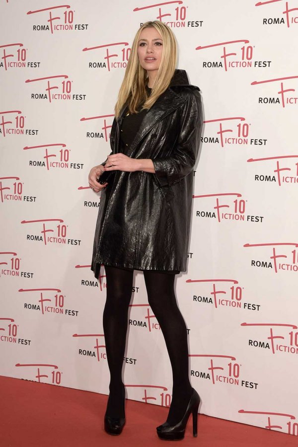 Martina Stella attends Madoff film premiere