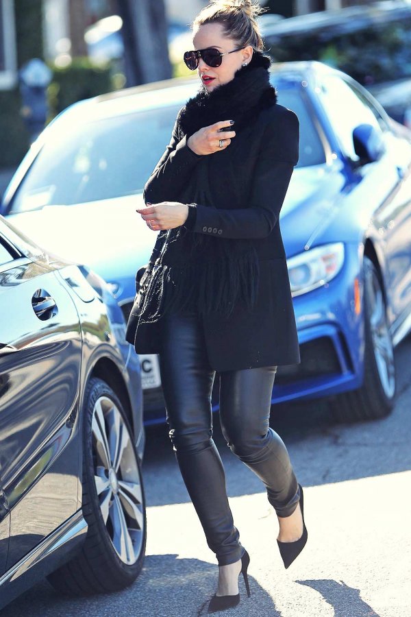 Mena Suvari out in LA