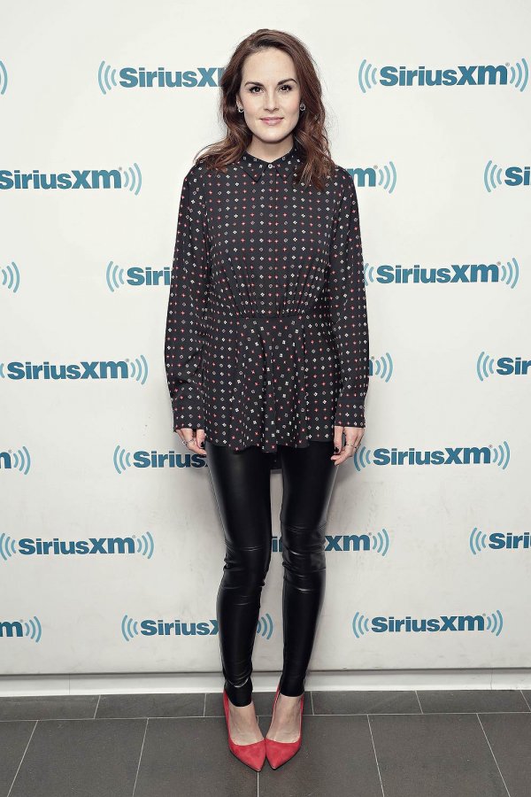 Michelle Dockery visits the SiriusXM Studios