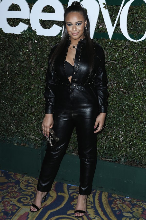 Nia Sioux attends Teen Vogue’s 2019 Young Hollywood Party