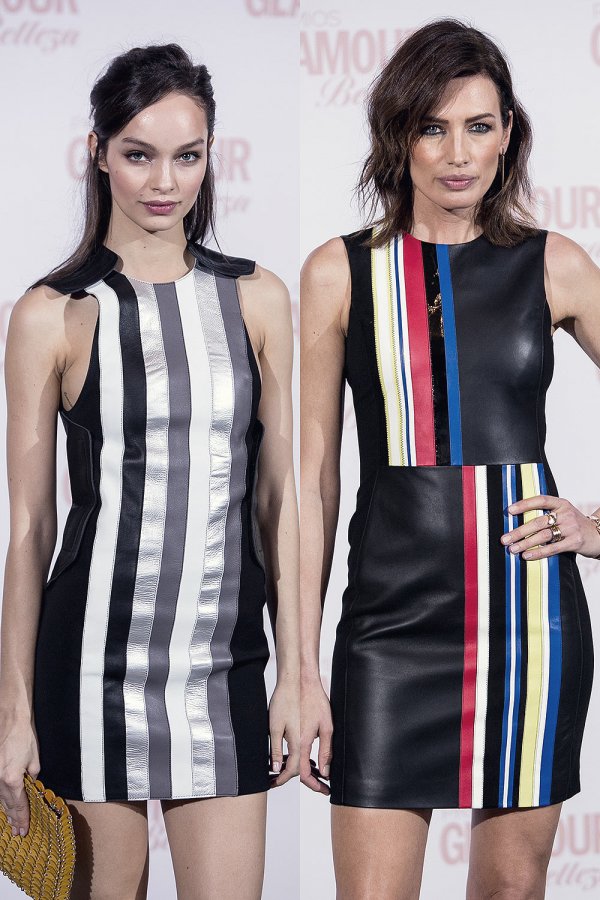 Nieves Alvarez & Luma Grothe attend the Glamour Beauty Awards