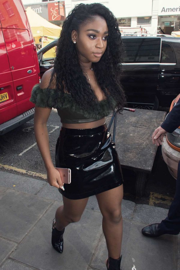 Normani Kordei arrives at the Electric Cinema