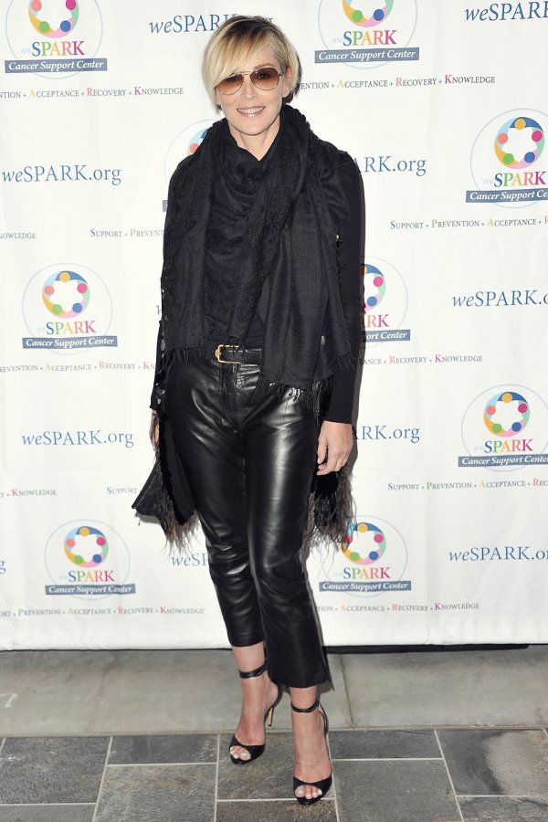 Sharon Stone attends the weSPARK Comedy Night