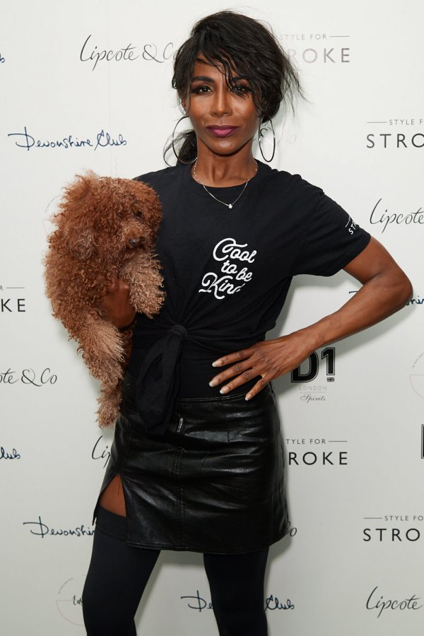 Sinitta attends Style for Stroke Launch Party