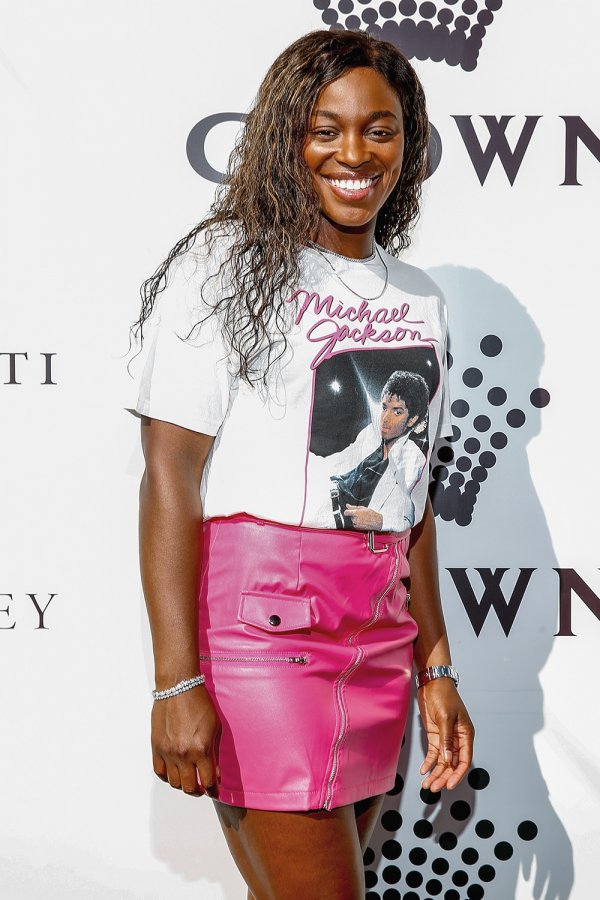 Sloane Stephens at Crown IMG Tennis Party