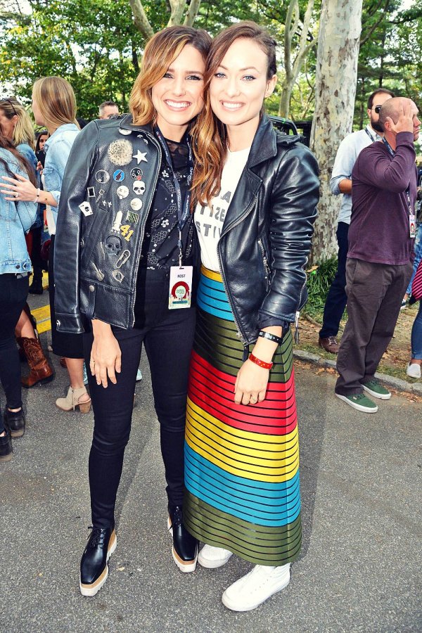 Sophia Bush & Olivia Wilde attend 2015 Global Citizen Festival to end extreme poverty by 2030