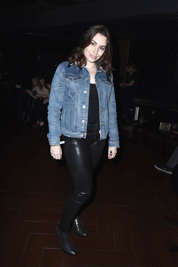 Sophie Tweed-Simmons attends a private event hosted by Hudson