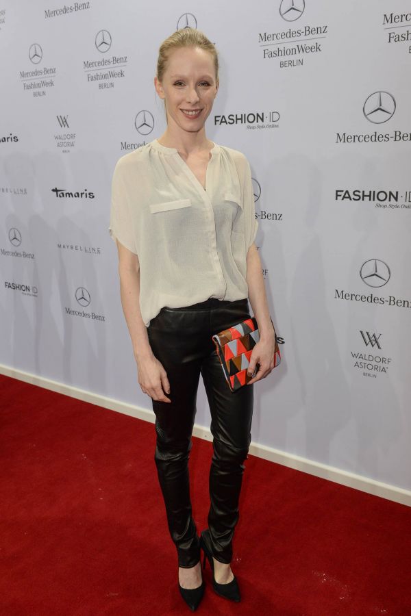 Susanne Wuest attends Merceses Benz Fashion Week