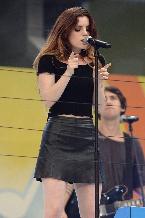 Sydney Sierota attends Arthur Ashe Kids Day US Open tennis tournament