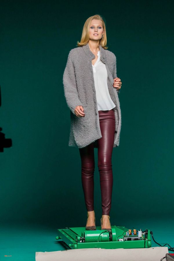 Toni Garrn photoshoot for PKZ Men & Women