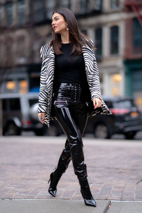 Victoria Justice out in Tribeca